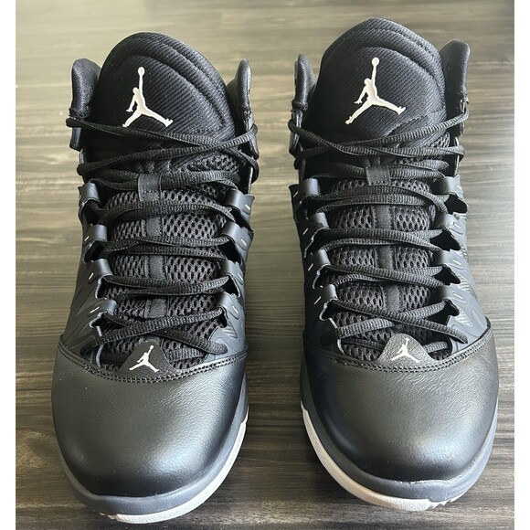 NEW JORDAN 2013 MEN\'S PRIME FLY BLACK WHITE DARK GREY BASKETBALL SHOES Sz 13 main image 14